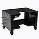 Multipurpose dumbbell storage cart in matte black for organized gym equipment storage from Rep Fitness UK | Shop Premium Gym Equipment for Home & Commercial Use Online