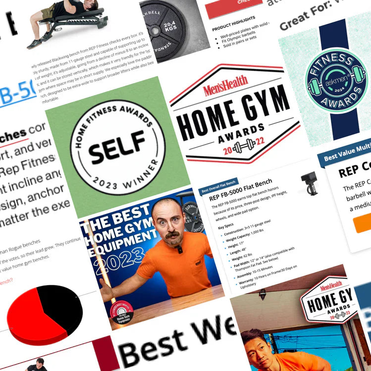 Rep Ranking Animals Gym A Look at Some of REP's Awards for Gym Equipment