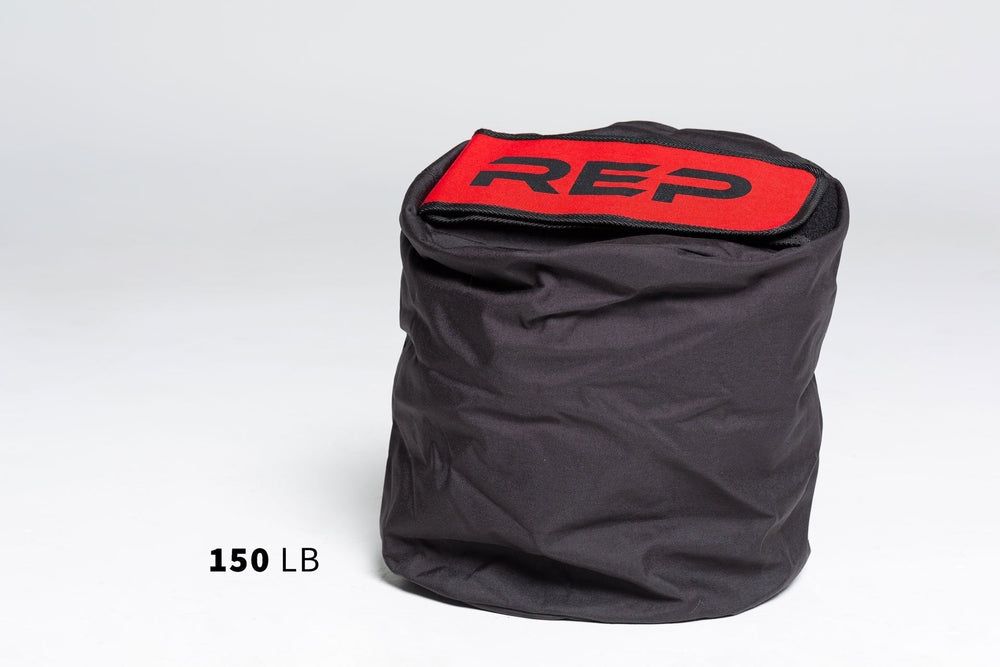 150lb Stone Sandbag - heavy-duty, triple-stitched sandbags with reinforced seams and zipper for strength exercises like stone carries, cleans, presses, and squats. Available in 50lb, 75lb, 100lb, 150lb, 200lb and 250lb adjustable sizes from Rep Fitness UK | Shop Premium Gym Equipment for Home & Commercial Use, Best Online Gym Equipment UK