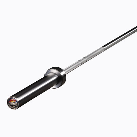 15 kg Colorado Bar weightlifting bar with a polished chrome finish, ideal for strength training and gym workouts from Rep Fitness UK | Shop Premium Gym Equipment for Home & Commercial Use Online | Best Online Gym Equipment UK