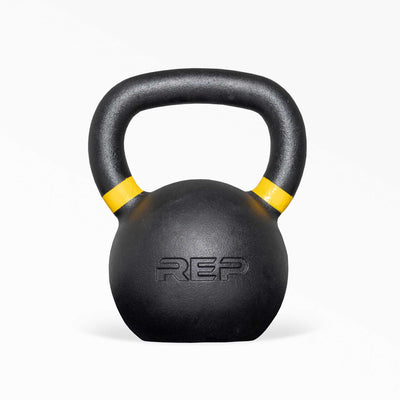 16kg kettlebell – premium cast-iron kettlebell from with color-coded handle, textured black coating for superior grip, and flat bases for stability; ideal for strength, conditioning, and full-body training; available individually or in sets from Rep Fitness UK | Shop Premium Gym Equipment for Home & Commercial Use, Best Online Gym Equipment UK