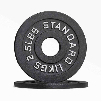 2.5lb Old School Iron Plate Pair from Rep Fitness UK | Shop Best Premium Gym Equipment for Home & Commercial Use Online