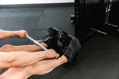 25" Straight Bar In Use - Tricep Pushdown from Rep Fitness UK | Shop Best Premium Gym Equipment for Home & Commercial Use Online