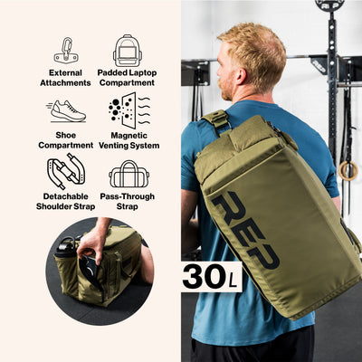 Slate Duffel Bag