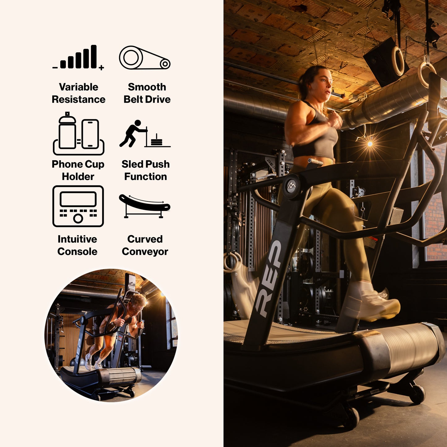 Strive™ Curved Treadmill