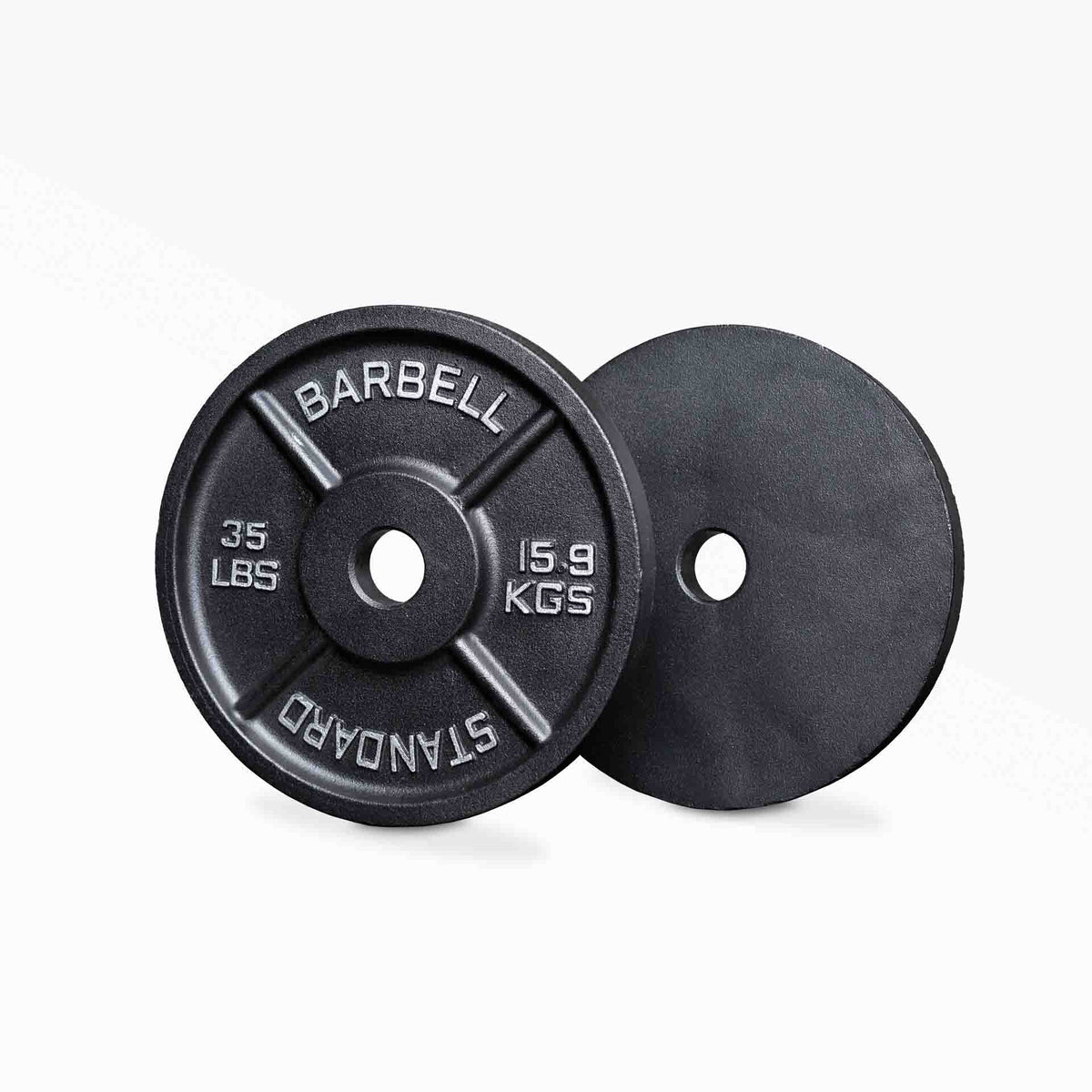35lb Old School Iron Plate Pair from Rep Fitness UK | Shop Best Premium Gym Equipment for Home & Commercial Use Online