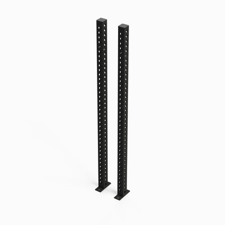 Omni Rack Uprights 80" Matte Black Pair