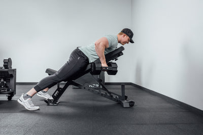 AB-4100 Adjustable Weight Bench In Use from Rep Fitness UK | Shop Best Premium Gym Equipment for Home & Commercial Use Online