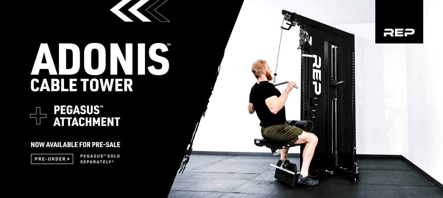 Adonis Cable Tower from REP Fitness UK best online gym equipment for home and commercial use