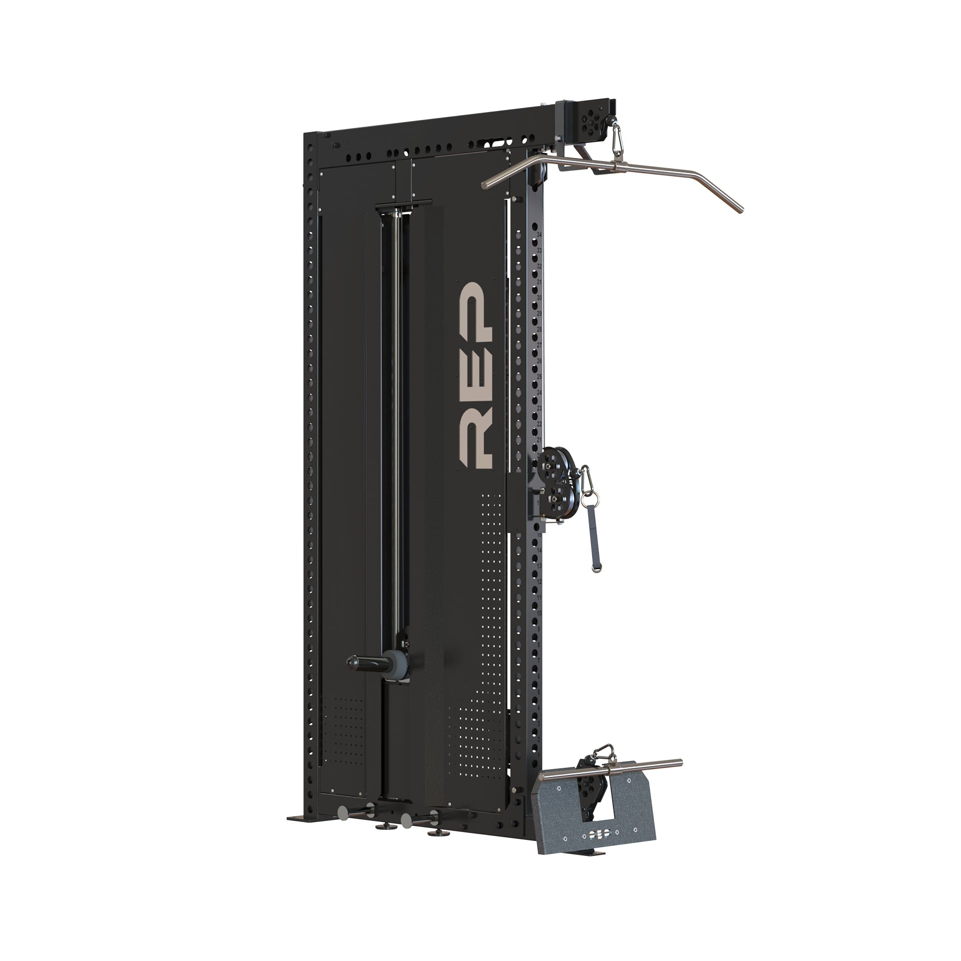 Adonis™ Cable Tower no base support no Pegasus attachment, premium, space-saving cable machine for home or commercial gyms, 1:1 and 2:1 pulley ratios, 34 cable positions, and compatibility with REP’s 5000 Series racks, Pegasus™ attachment, and Modular Storage System for unmatched versatility and performance from Rep Fitness UK | Shop Premium Gym Equipment for Home & Commercial Use, Best Online Gym Equipment