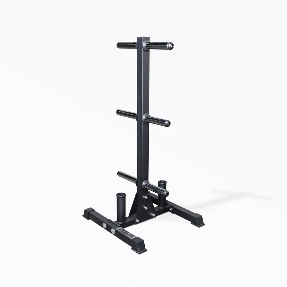 Bar and Weight Plate Tree, heavy-duty bar and weight plate storage tree rack for organized gym equipment storage and easy access in home and commercial fitness spaces from  Rep Fitness UK | Shop Premium Gym Equipment for Home & Commercial Use Online | Best Gym Equipment UK