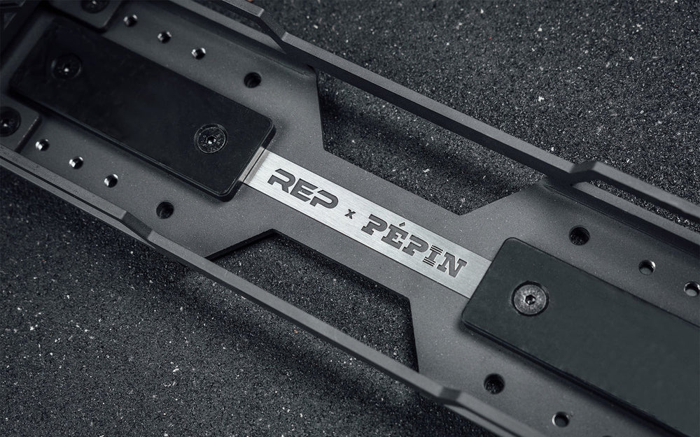 Close-up of Pepin dumbbell empty metal bracket from Rep Fitness UK | Shop Premium Gym Equipment for Home & Commercial Use Online | Best only gym equipment UK