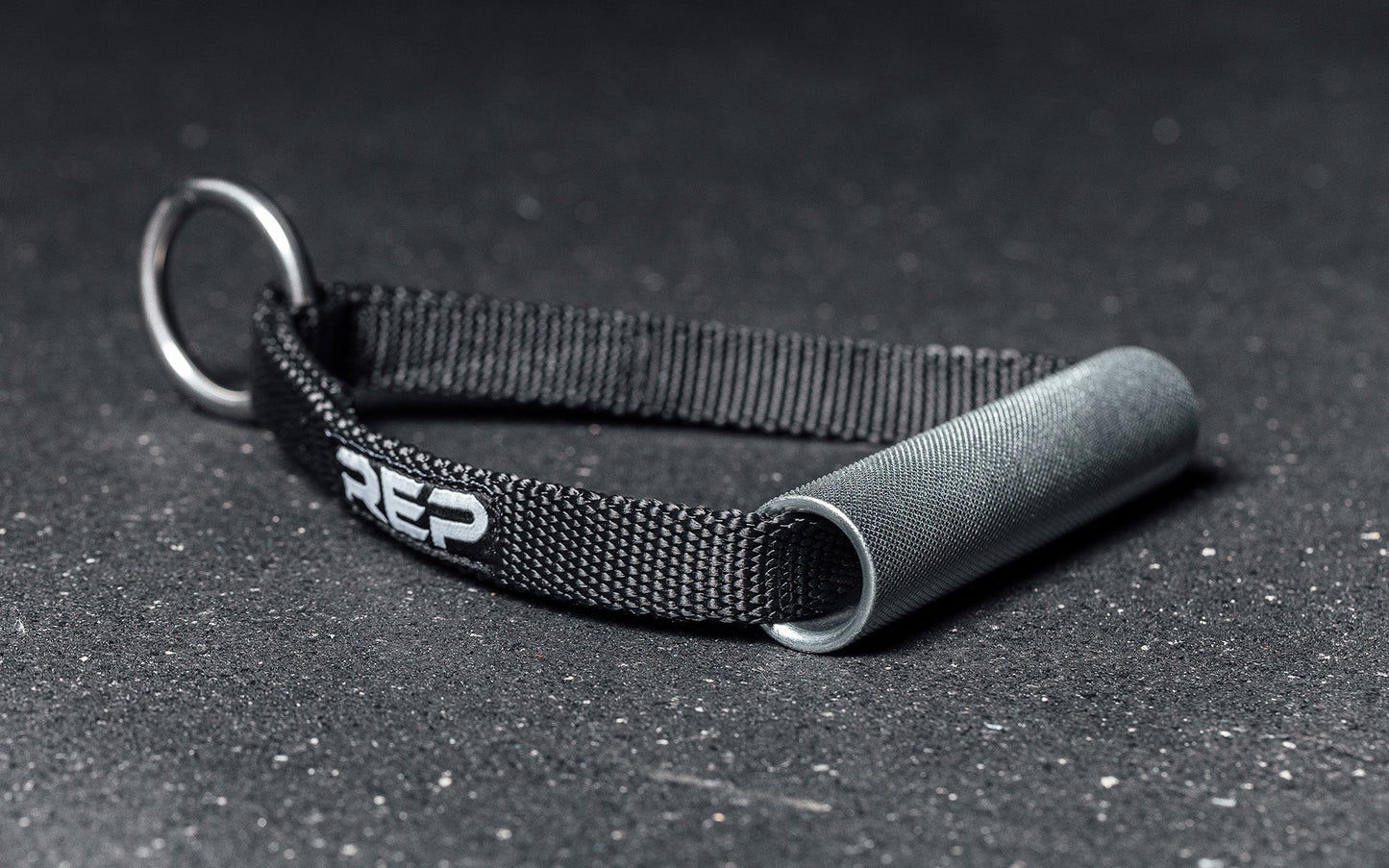 Close-up of REP D-handle showing grip texture and durable hard material from Rep Fitness UK | Shop Best Premium Gym Equipment for Home & Commercial Use Online