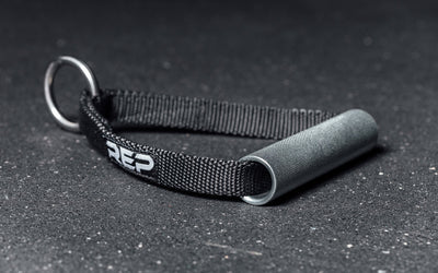 Close-up of REP D-handle showing grip texture and durable hard material from Rep Fitness UK | Shop Best Premium Gym Equipment for Home & Commercial Use Online