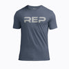 Heather Navy/Silver