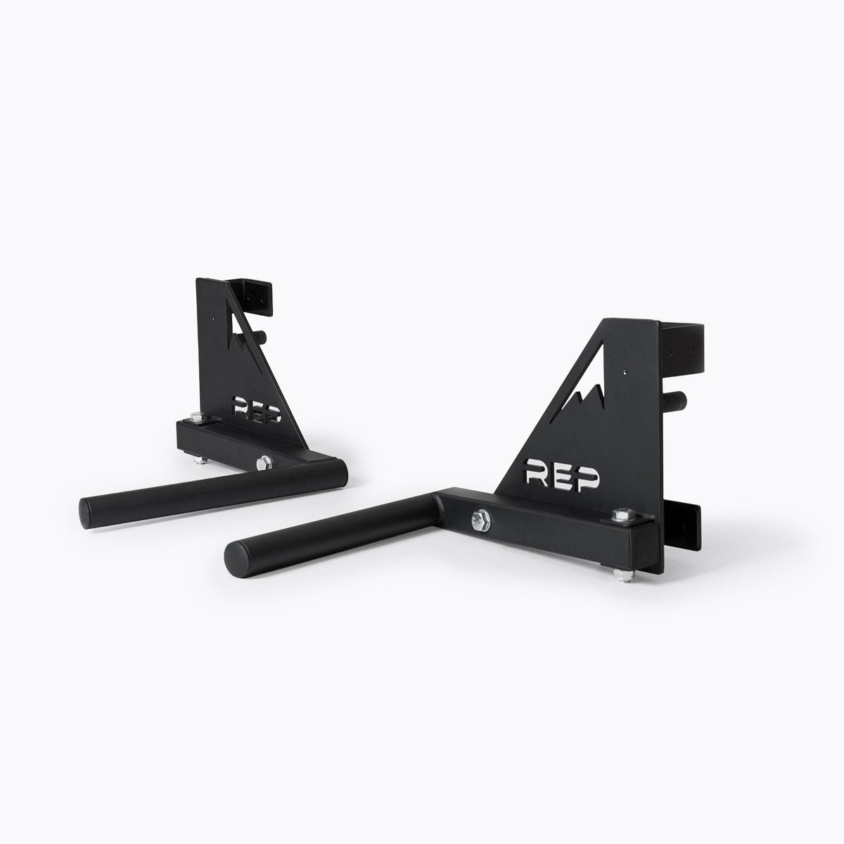 Chrome Dip Racks Drop-In Dip Attachment | REP Fitness | Rack Attachments