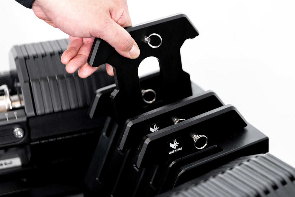 Dumbbell Stand Closeup Metallic Black Extra Weights Holder from_Rep_Fitness_UK_Shop_Premium_Gym_Equipment_for_Home_Commercial_Use_Online