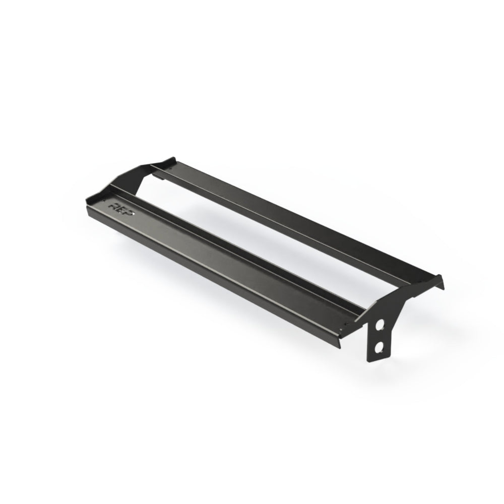 Dumbbell Storage Shelf – heavy-duty 11-gauge steel dumbbell rack shelf with 600lb capacity, metallic black powder-coat finish, laser-cut REP logo, compatible with 4000 and 5000 Series racks, fits full 5–50lb dumbbell sets for organized, space-saving gym storage from Rep Fitness UK | Shop Premium Gym Equipment for Home & Commercial Use, Best Online Gym Equipment UK