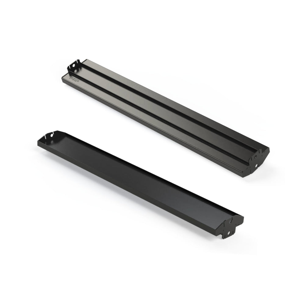 Dumbbell and Kettlebell Storage Shelf – heavy-duty 11-gauge reversible gym storage shelf for dumbbells, kettlebells, balls, and accessories; 72” metallic black powder-coated rack with laser-cut REP logo, secure lips, and bolt-on design compatible with 4000 and 5000 Series power racks for organized home or commercial gym storage from Rep Fitness UK | Shop Premium Gym Equipment for Home & Commercial Use, Best Online Gym Equipment UK