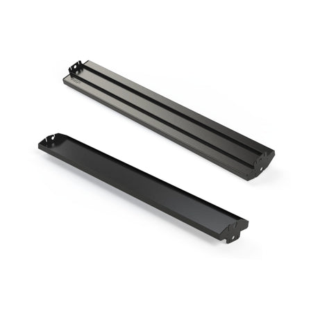 Dumbbell and Kettlebell Storage Shelf – heavy-duty 11-gauge reversible gym storage shelf for dumbbells, kettlebells, balls, and accessories; 72” metallic black powder-coated rack with laser-cut REP logo, secure lips, and bolt-on design compatible with 4000 and 5000 Series power racks for organized home or commercial gym storage from Rep Fitness UK | Shop Premium Gym Equipment for Home & Commercial Use, Best Online Gym Equipment UK