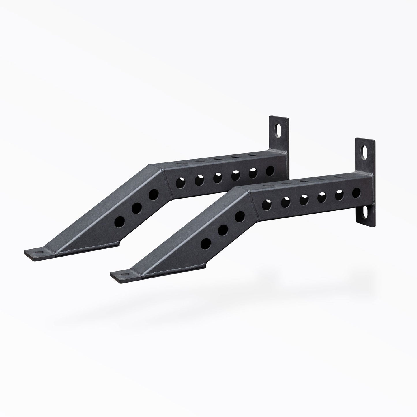 Front Foot Extension Pair for PR-5000 Power Rack, heavy-duty 3x3” 11-gauge steel rack stabilizer; adds 26.1” to base for safe off-rack benching, squatting, dips, and presses, bolt-on installation, 1”/5/8” side and top holes, and compatible with Spotter Arms, Landmine, Band Pegs, and Utility Horn attachments second image from Rep Fitness UK | Shop Premium Gym Equipment for Home & Commercial Use, Best Online Gym Equipment