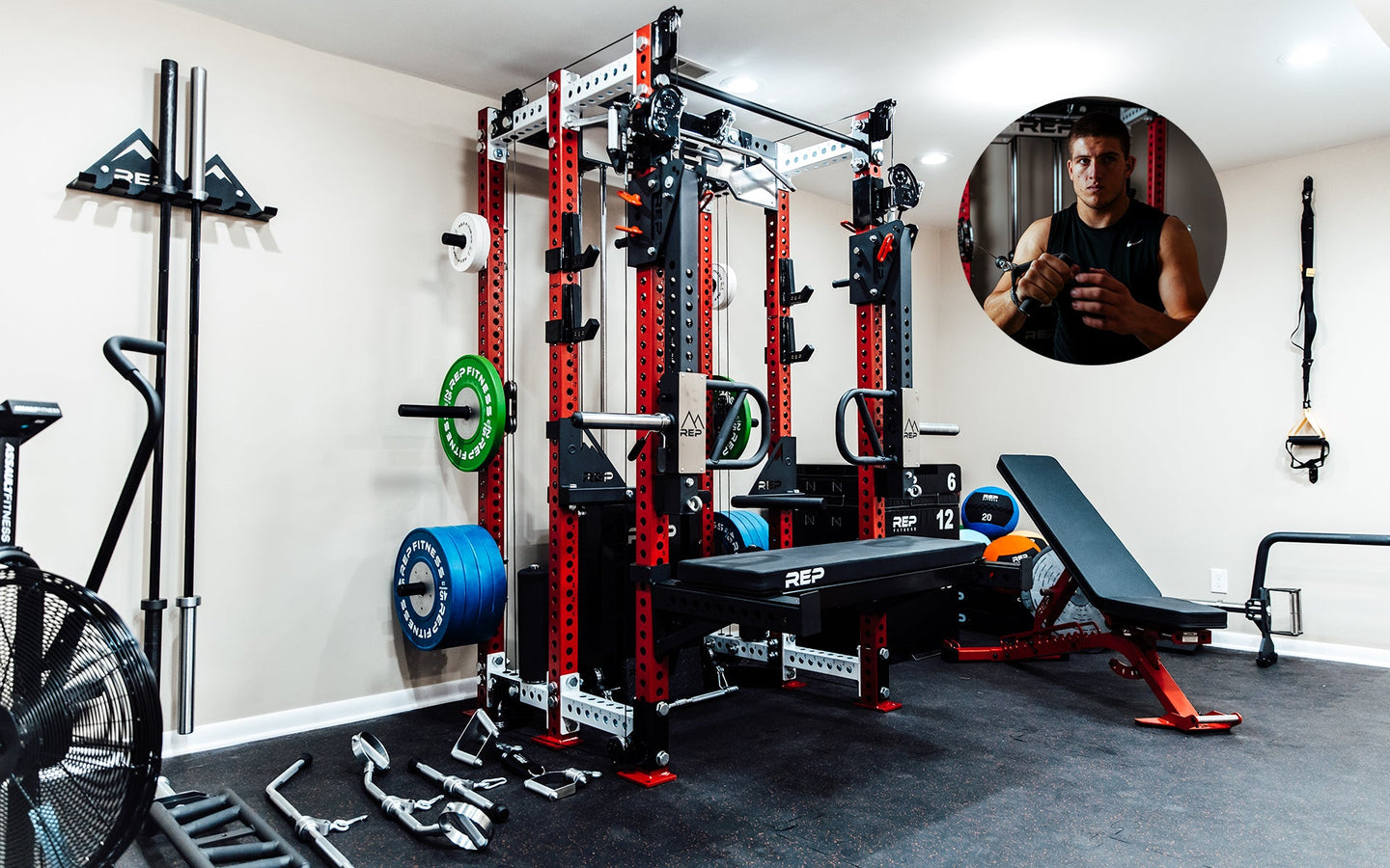 George Karlaftis' Home Gym