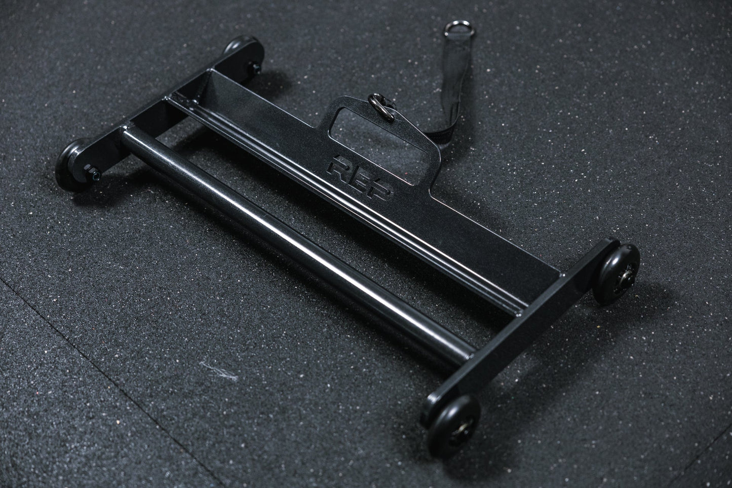 Glute ham roller with strap ideal for strengthening posterior chain muscles lightweight and portable perfect for home gyms and commercial facilities from Rep Fitness UK | Shop Premium Gym Equipment for Home & Commercial Use Online | Best Online Gym 