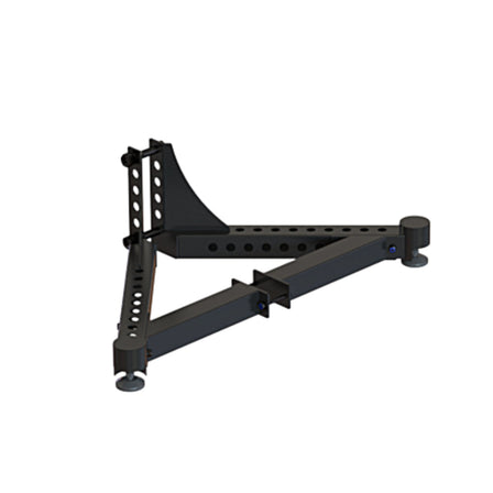 Heavy-duty Adonis™ cable tower base for added stability and versatility — 3x3" 11-gauge steel frame with 1" holes for 5000 Series attachments, ideal for standalone or single-sided Adonis™ setups from Rep Fitness UK | Shop Premium Gym Equipment for Home & Commercial Use, Best Online Gym Equipment