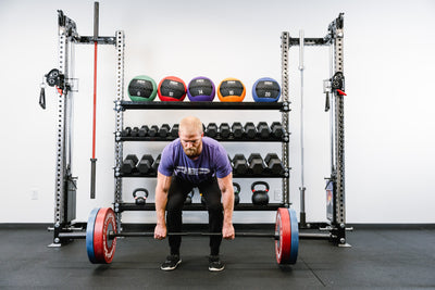 Dumbbell & Kettlebell Storage Shelf