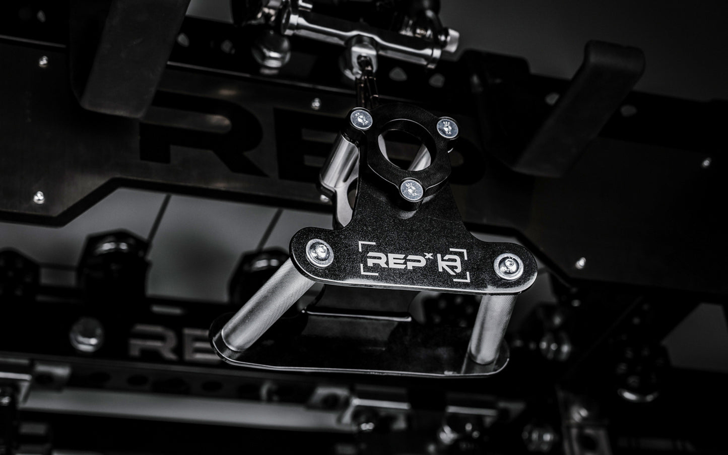 REP® x Kleva Built® Angled Atlas™ Close-Grip Cable and Landmine Attachment