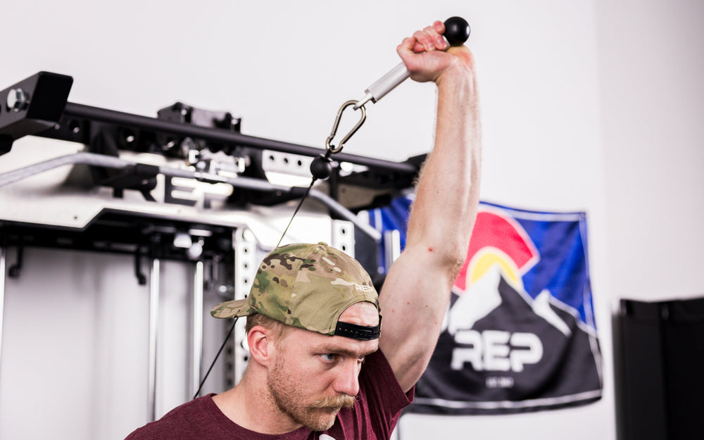 REP® x Kleva Built® ISO Pushdown Grip Cable Attachment