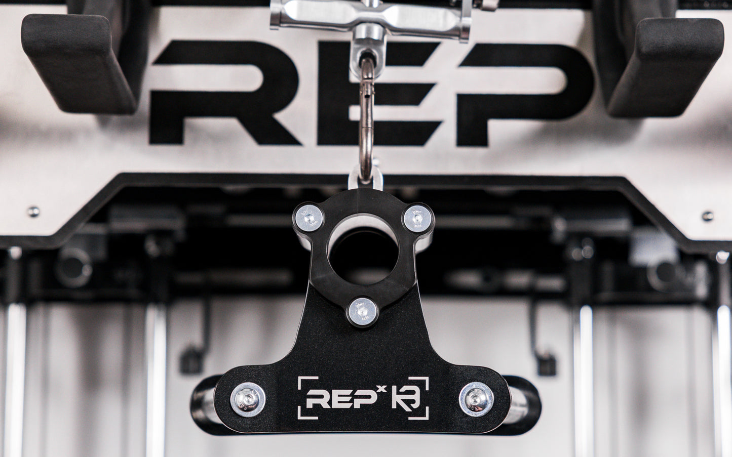 REP® x Kleva Built® Angled Atlas™ Close-Grip Cable and Landmine Attachment