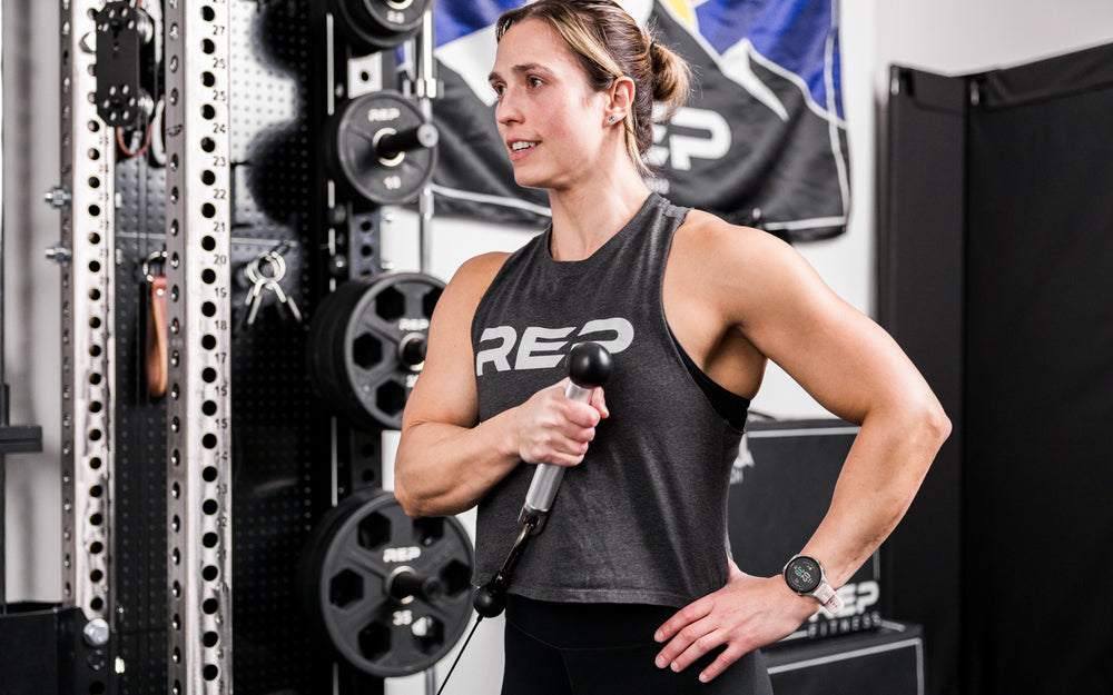 REP® x Kleva Built® ISO Pushdown Grip Cable Attachment