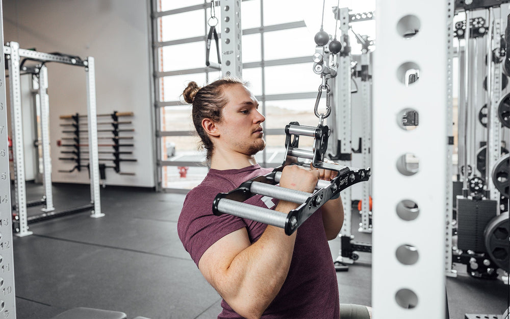 REP® x Kleva Built® Atlas™ Multi-Grip Cable and Landmine Attachment