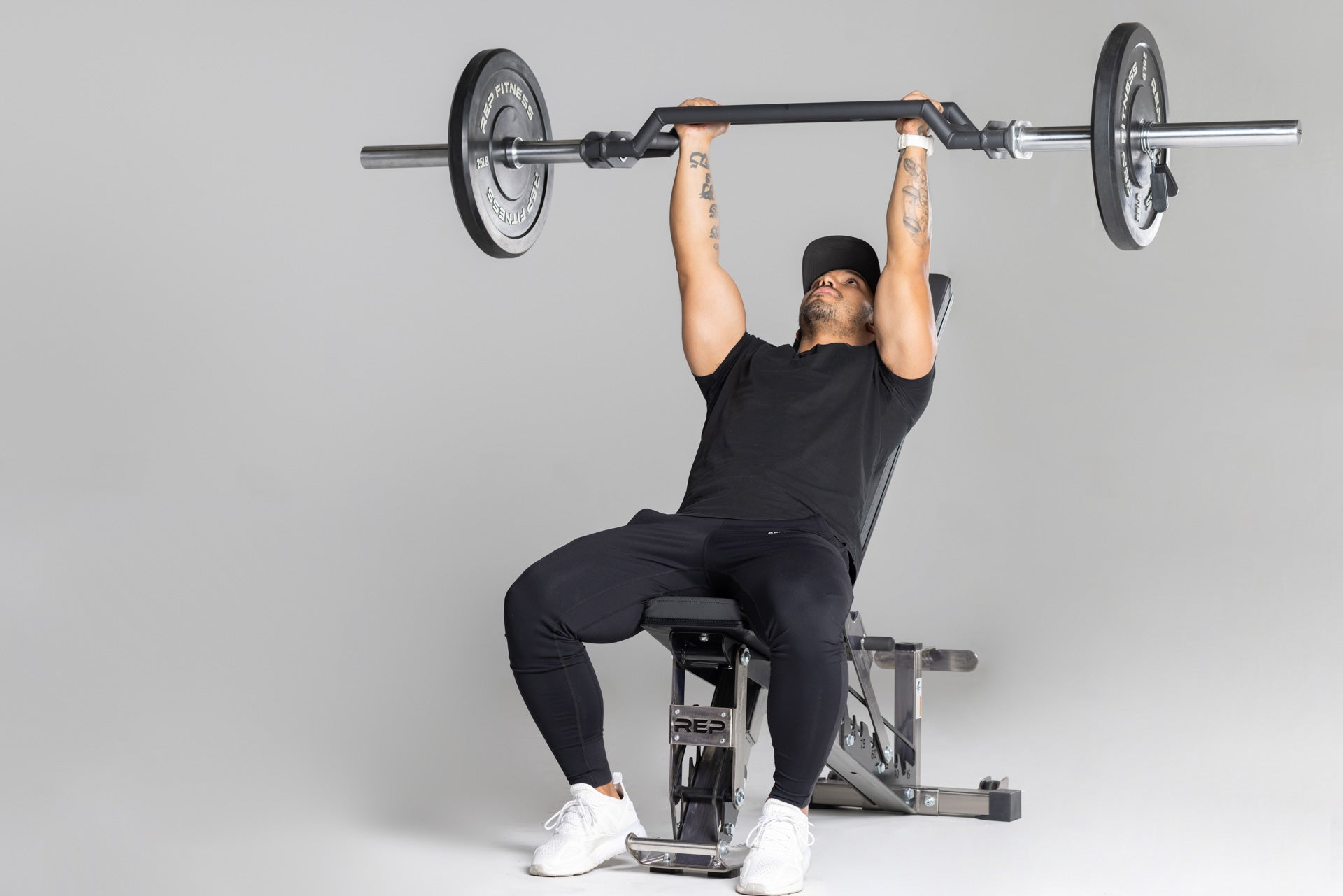 Cambered Swiss Multi-Grip Barbell | REP Fitness – Rep Fitness