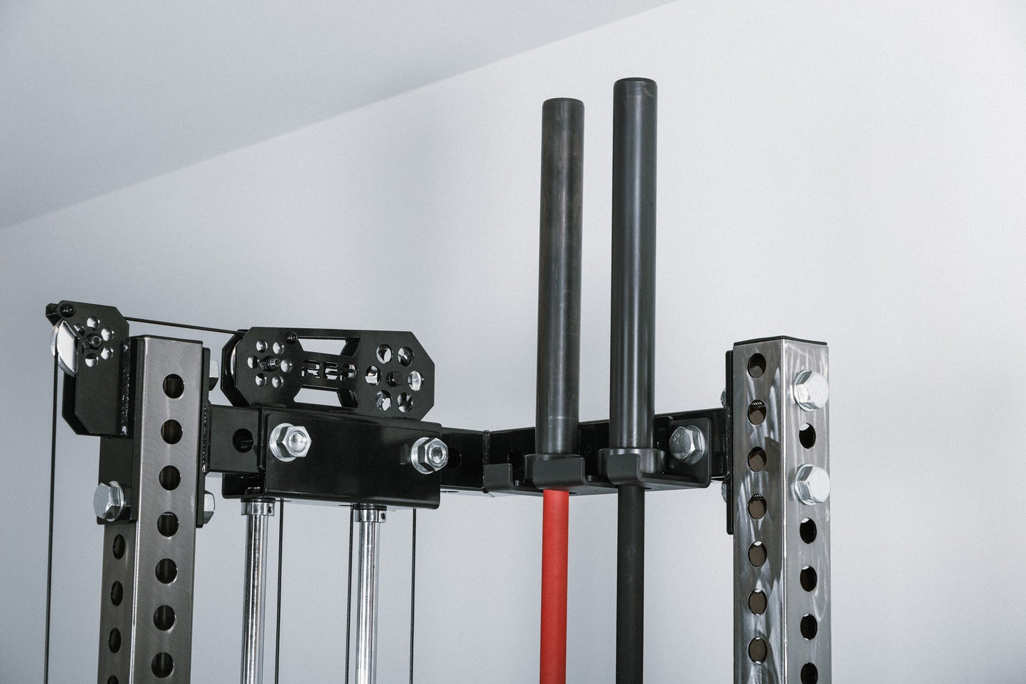 L-shaped steel crossmembers for modular rack and storage configurations from Rep Fitness UK | Shop Best Premium Gym Equipment for Home & Commercial Use Online