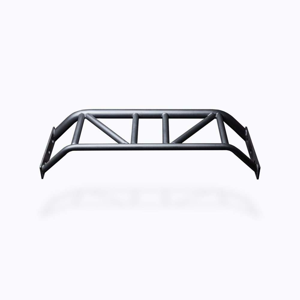 Multi-Grip Pull-Up Bar for Power Rack, durable 14-gauge steel bar; features 1.25” front and angled/neutral grips, 2” rear bar, multiple grip options (6”–28.4”), attach bands for added versatility, reversible for low ceilings, space-saving home gym pull-up station from Rep Fitness UK | Shop Premium Gym Equipment for Home & Commercial Use, Best Online Gym Equipment