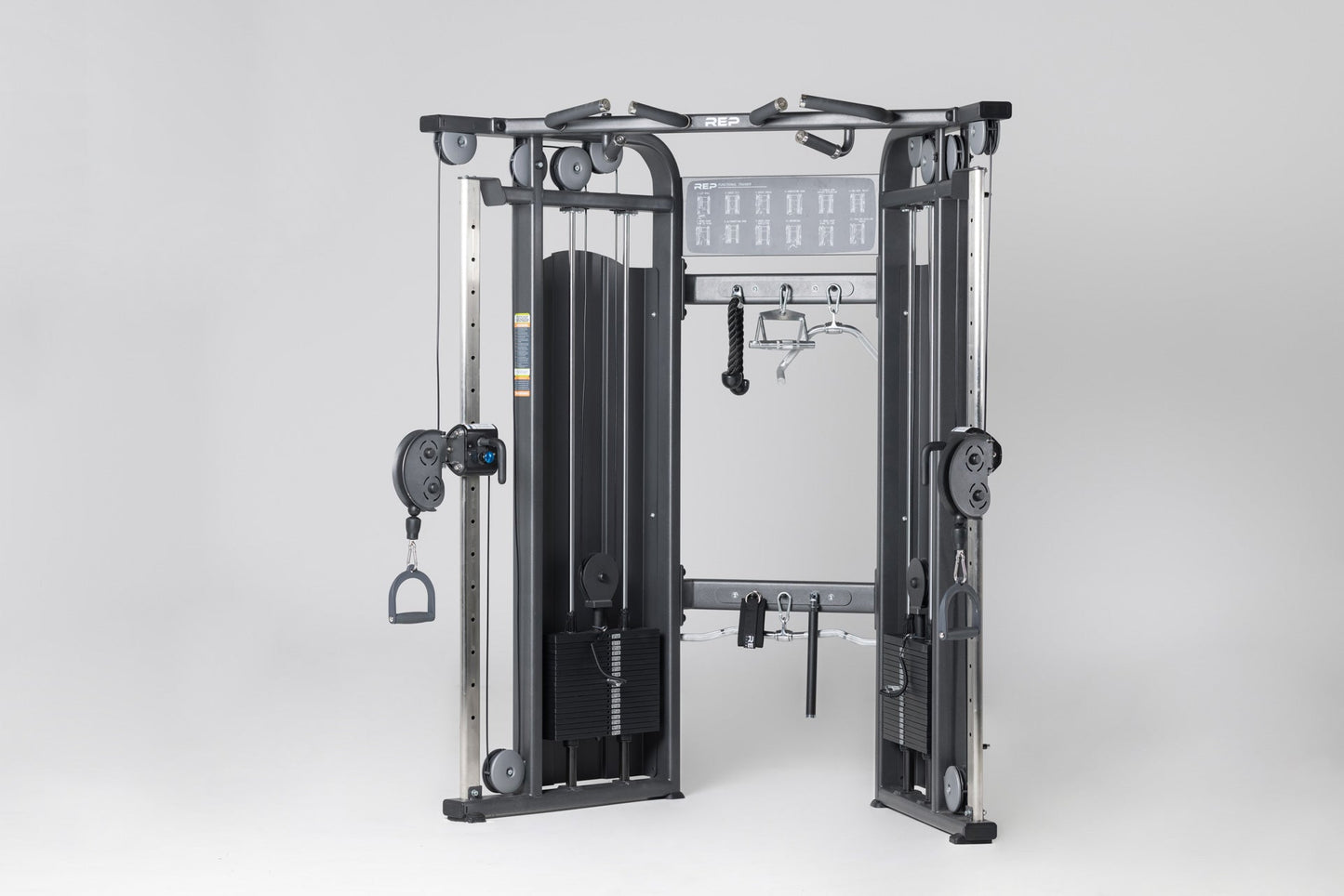 Multi-Grip Curl Bar Shown On FT-5000 Storage from Rep Fitness UK | Shop Best Premium Gym Equipment for Home & Commercial Use Online