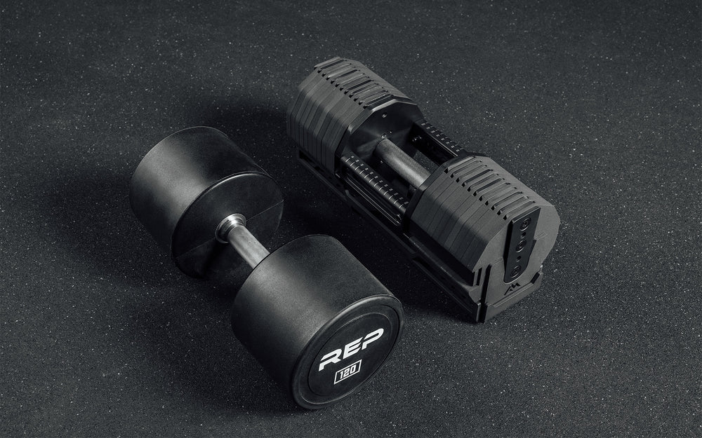 REP® x PÉPIN™ FAST Series™ Adjustable Dumbbell (lbs)