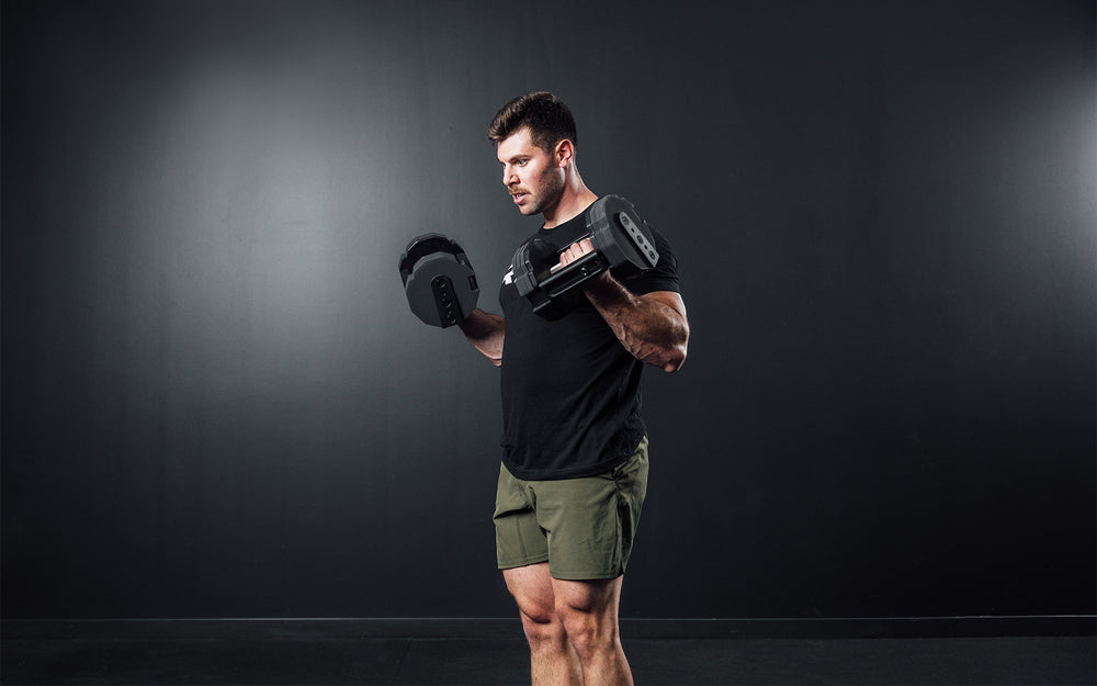 REP® x PÉPIN™ FAST Series™ Adjustable Dumbbell (lbs)