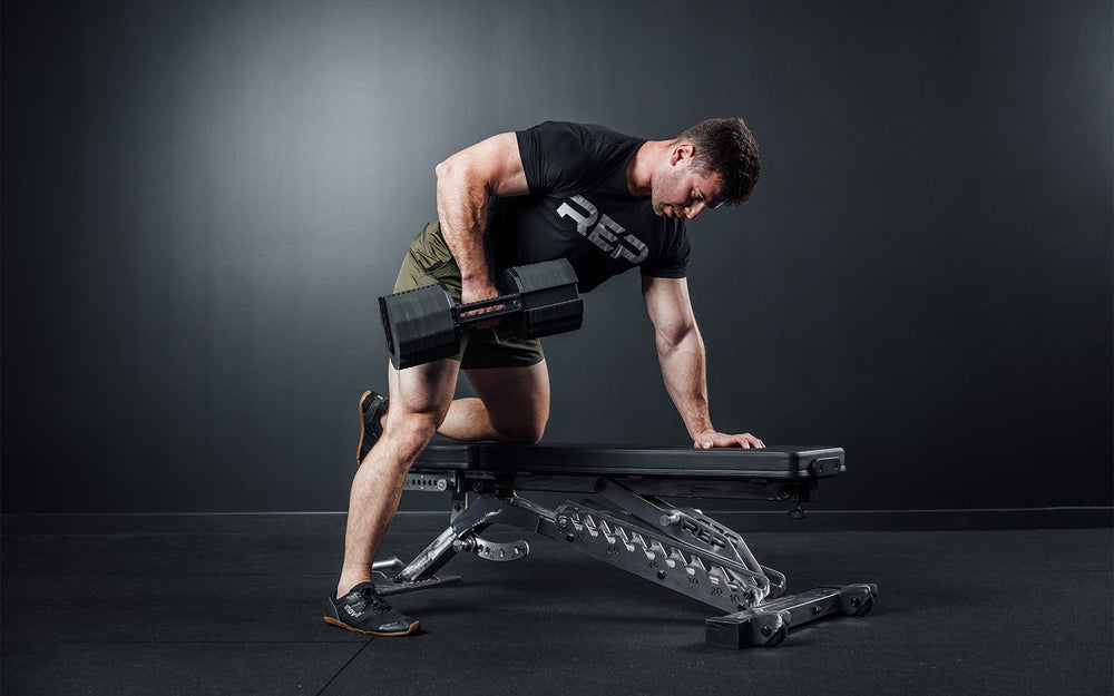 REP® x PÉPIN™ FAST Series™ Adjustable Dumbbell (lbs)