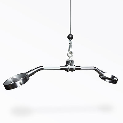 Pro Series Neutral Grip Lat Bar Cable Attachment add more options to your functional trainer or cable machine from Rep Fitness UK | Shop Best Premium Gym Equipment for Home & Commercial Use Online