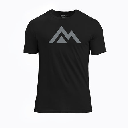 Black Icon Tri Blend Crew T-Shirt
