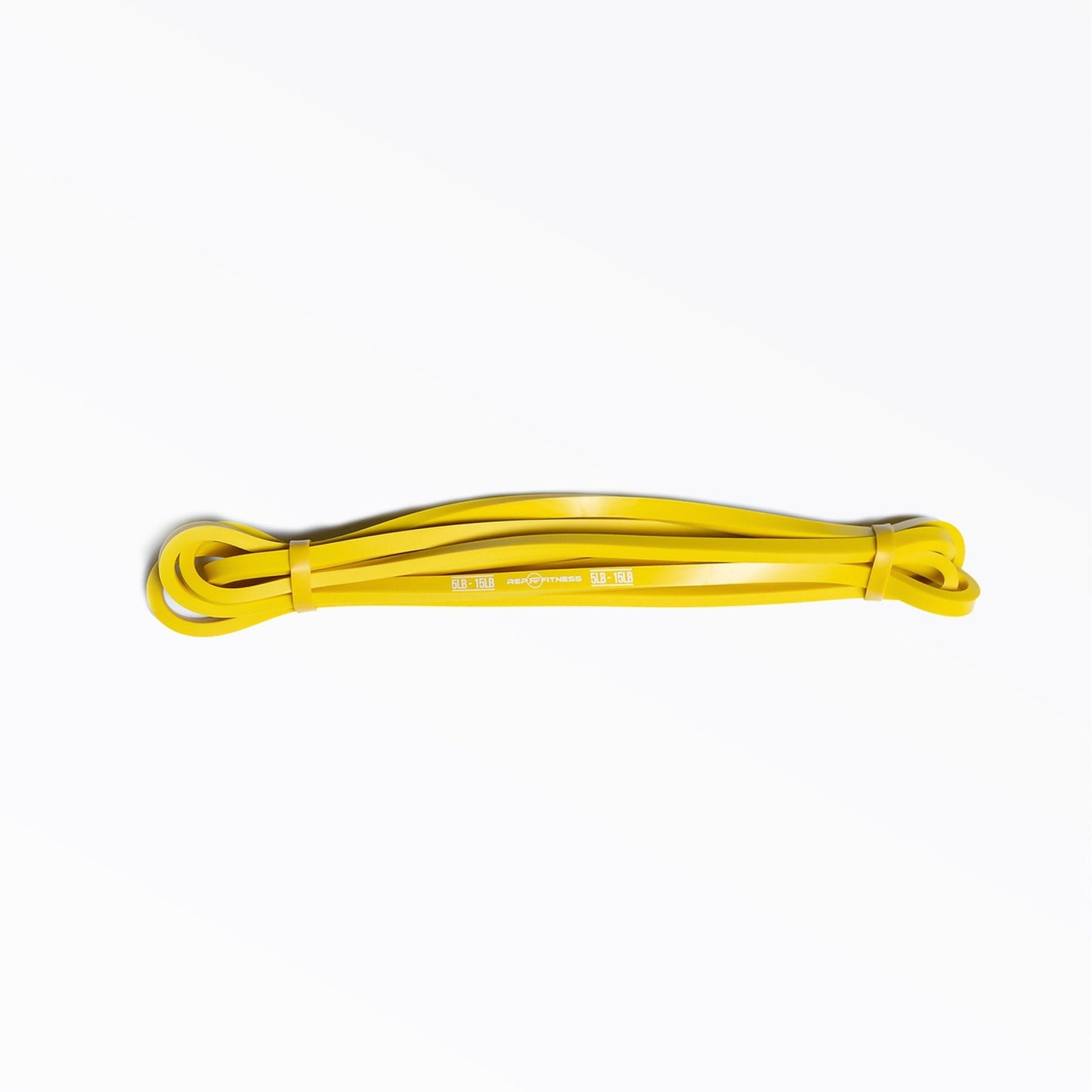 Yellow xxx-light resistance band for strength and mobility training from Rep Fitness UK | Shop Best Premium Gym Equipment for Home & Commercial Use Online