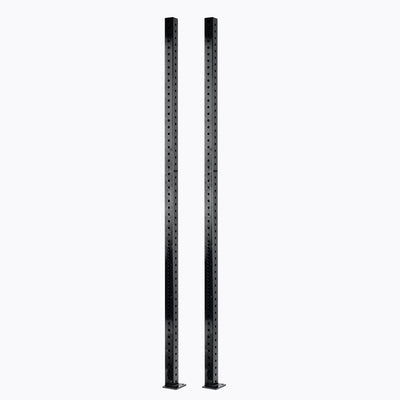 108-inch steel rig uprights with laser-cut numbering and modular attachment holes from Rep Fitness UK | Shop Best Premium Gym Equipment for Home & Commercial Use Online