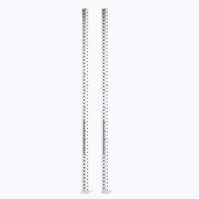 108-inch steel rig uprights with laser-cut numbering and modular attachment holes from Rep Fitness UK | Shop Best Premium Gym Equipment for Home & Commercial Use Online