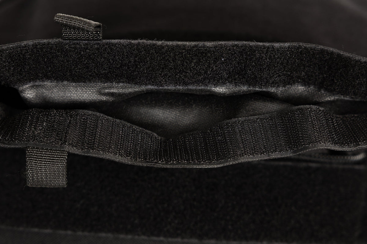 close-up of hook and loop closure