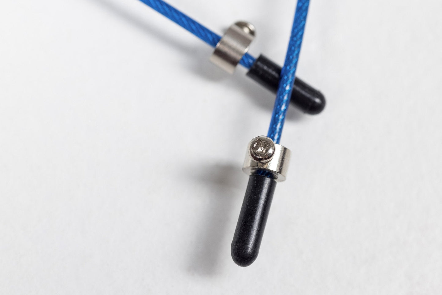 Competition Speed Rope Close Up of Way to Adjust from Rep Fitness UK | Shop Best Premium Gym Equipment for Home & Commercial Use Online
