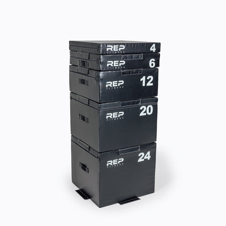 12" REP Stackable Soft Plyo.