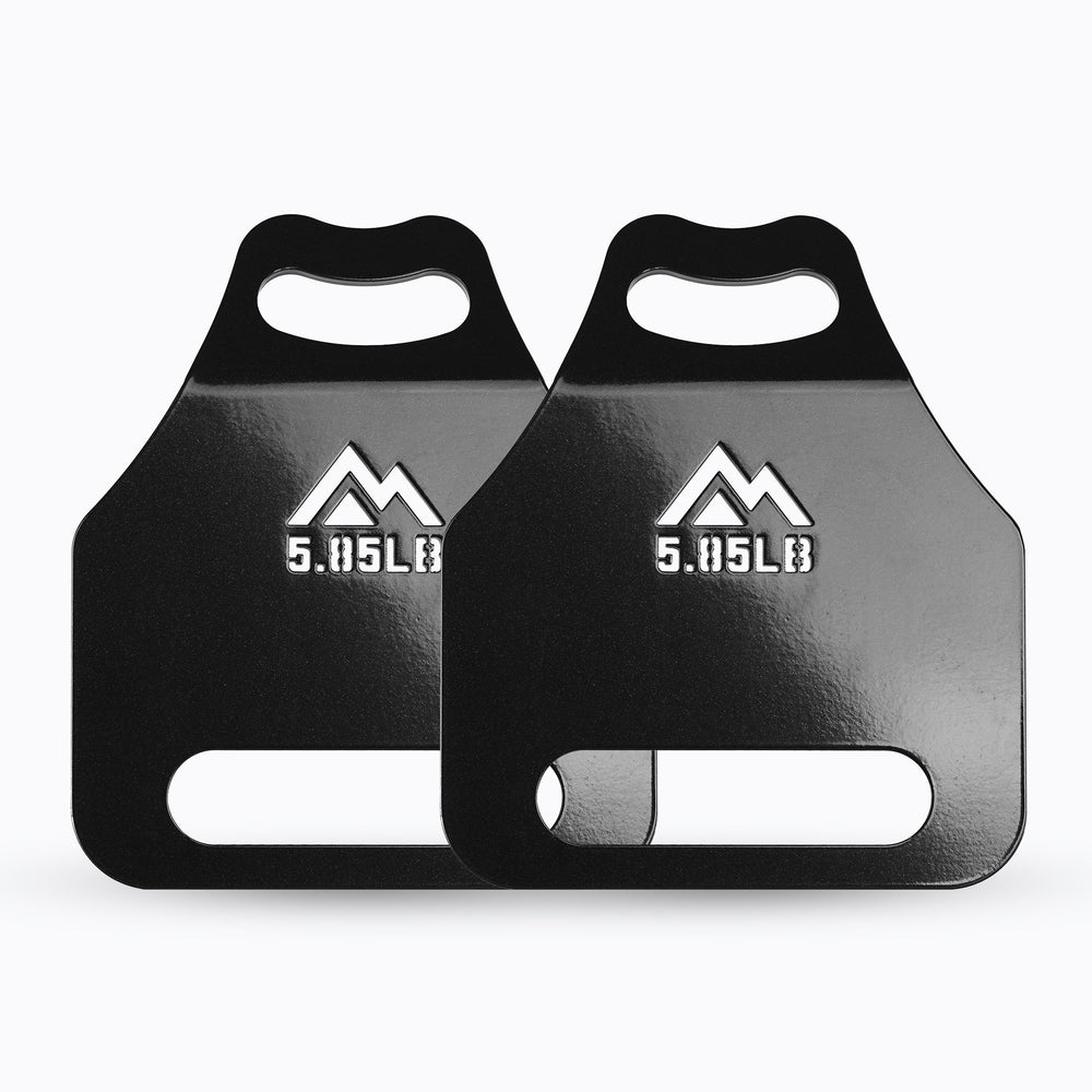 Strata™ Weight Vest Plates 5.85lb precision pair, durable steel construction, ergonomic rib contour, tapered edges, top/bottom handles, compatible with REP Strata™ vest for functional fitness and HIIT from Rep Fitness UK | Shop Premium Gym Equipment for Home & Commercial Use, Best Online Gym Equipment UK
